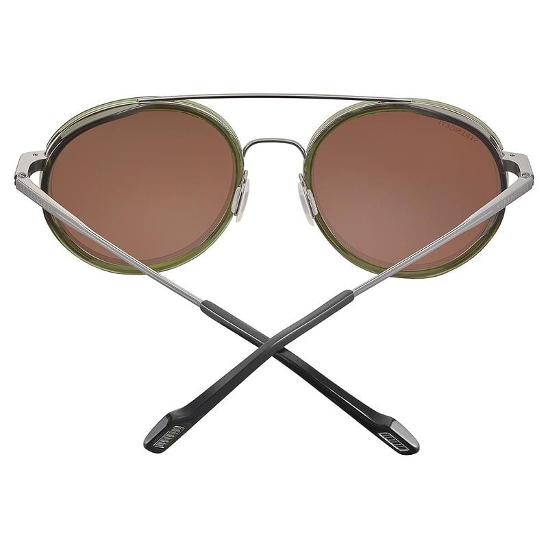GEARY , Shiny Gunmetal  Shiny Dark Green Acetate-Mineral Polarized Drivers Cat 2 to 3, hi-res image number null